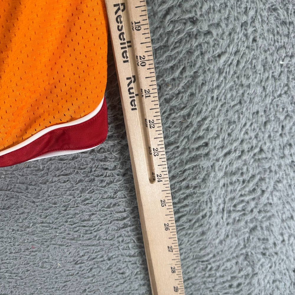 VTG Nike DNA Dri-FIT Short Men's L Orange Nylon Athletic Basketball Performance - Picture 12 of 13